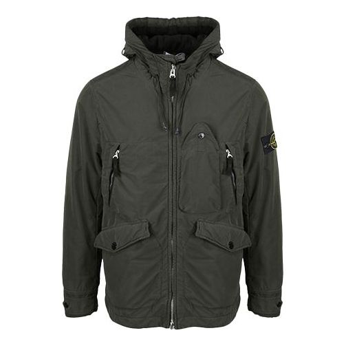 Vetrovka Stone Island David Light-TC Micropile Jacket Zelena | 731540931-V0059