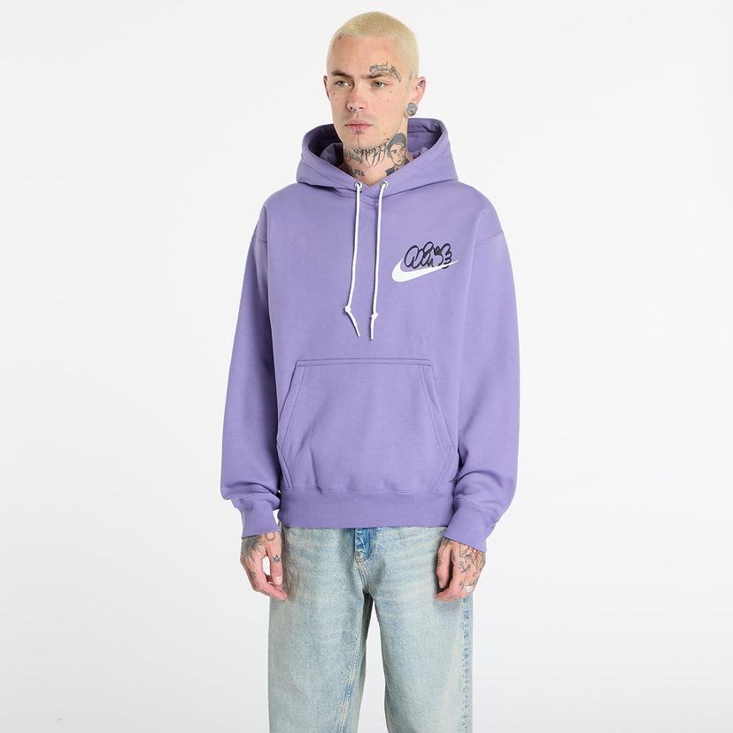 Pulover Nike Solo Swoosh Fleece Hoodie Lila | IH4293-527