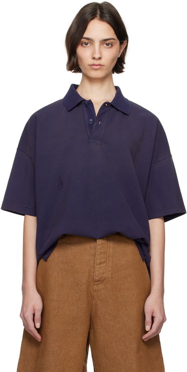 Polo majica JW Anderson JW Anderson Anchor Print Polo Mornarica | JO0269-PG1808, 0