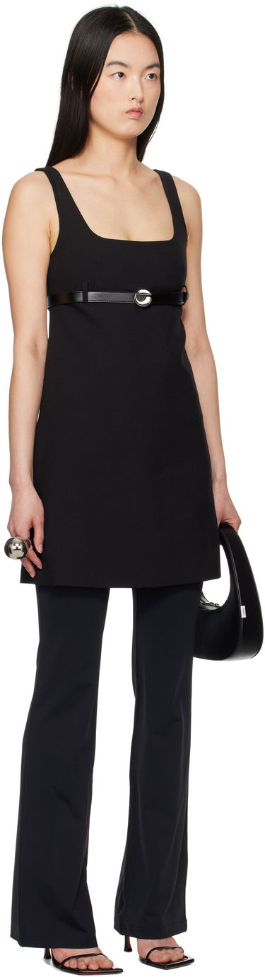 Obleke Coperni Coperni Tailored Minidress with Belt Črna | COPR148F3004, 1