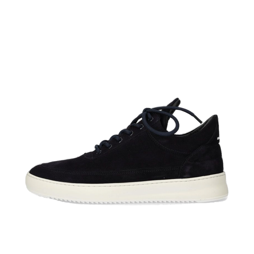 Superge in čevlji Filling Pieces Low Top Suede Organic Modra | 10122791658