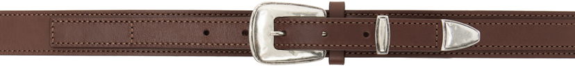 Pasovi LEMAIRE LEMAIRE Minimal Western Belt Rjava | AC1181 LL145