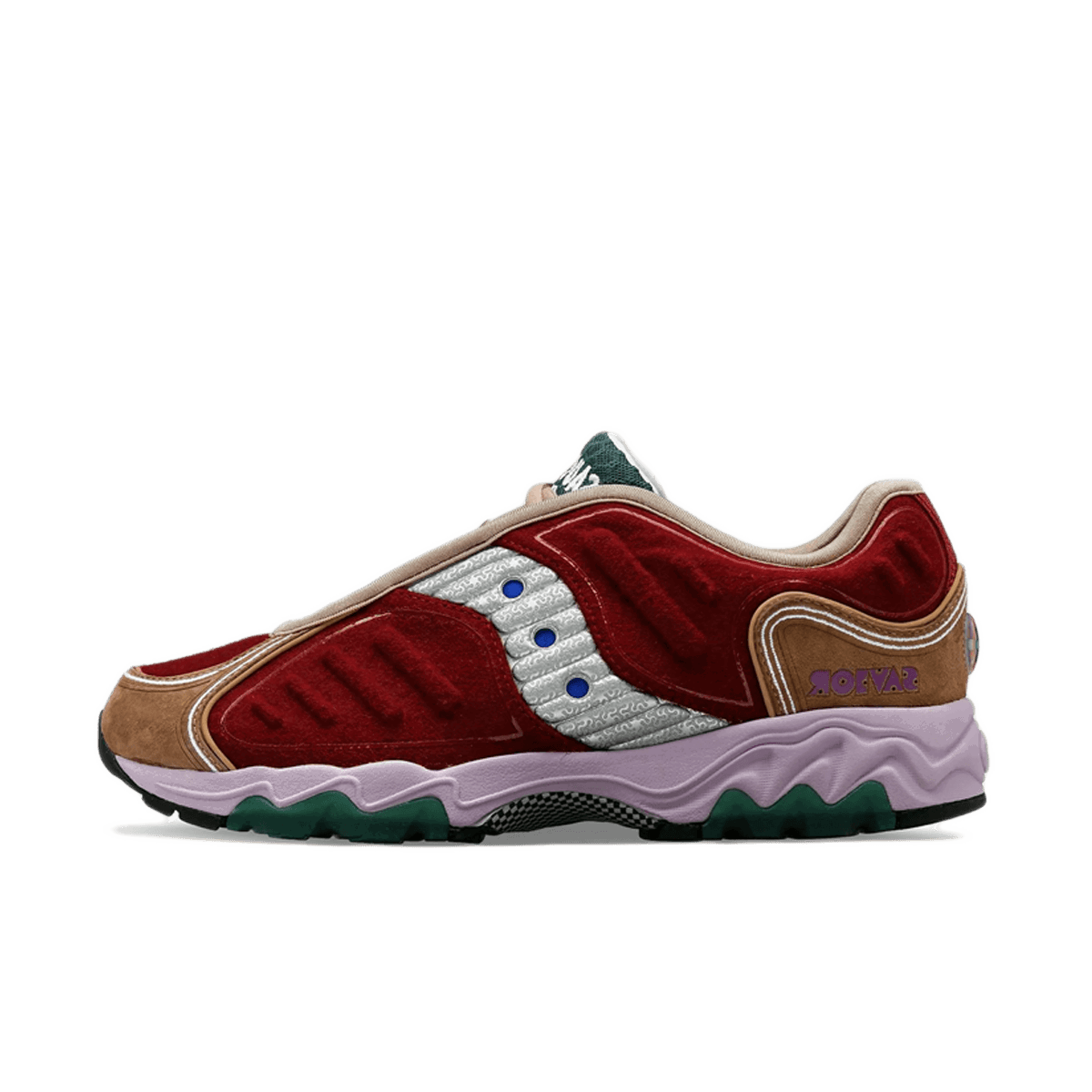 Superge in čevlji Saucony Jae Tips x Matrix "Burgundy" Večbarvna | S70922-1, 0