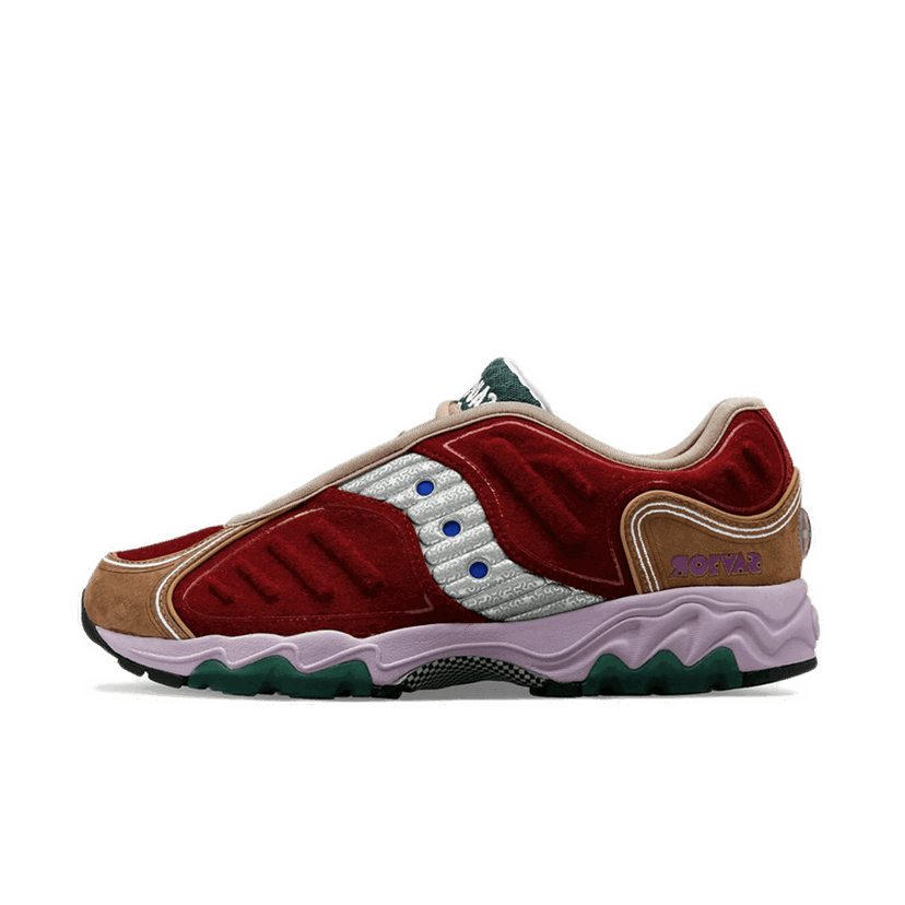 Superge in čevlji Saucony Jae Tips x Matrix "Burgundy" Večbarvna | S70922-1