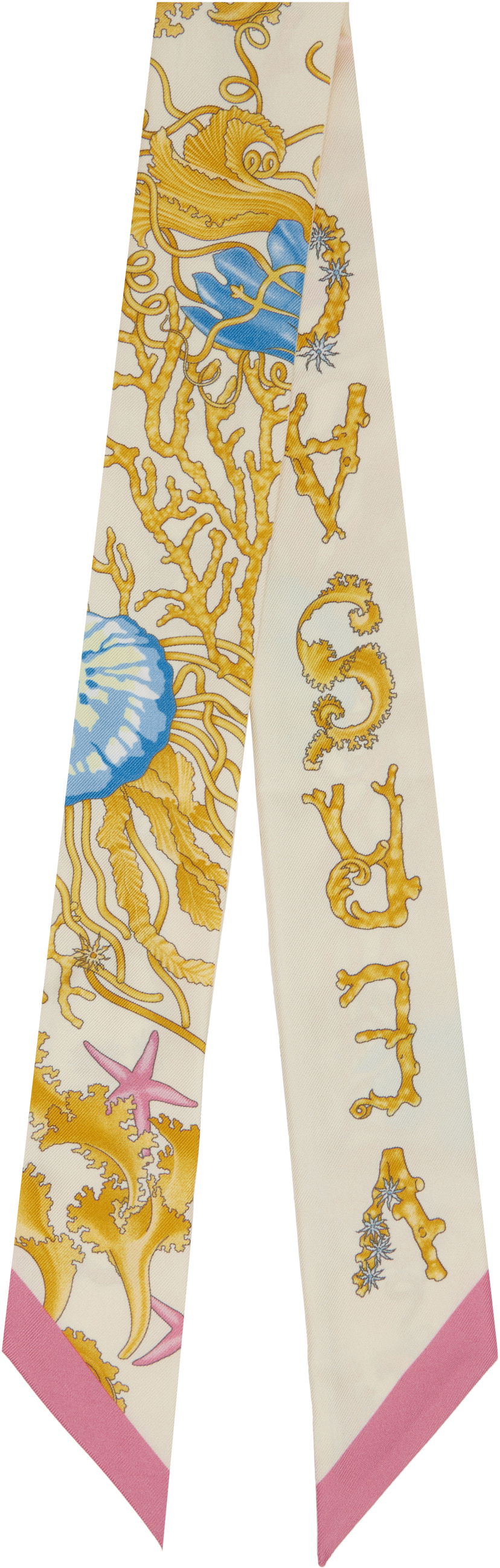 Šala Versace Versace Underwater Barocco Silk Scarf Večbarvna | IBA0005_1A15541
