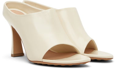 Superge in čevlji Bottega Veneta Bottega Veneta Rana Mules Bela | 827720 V3H90, 3