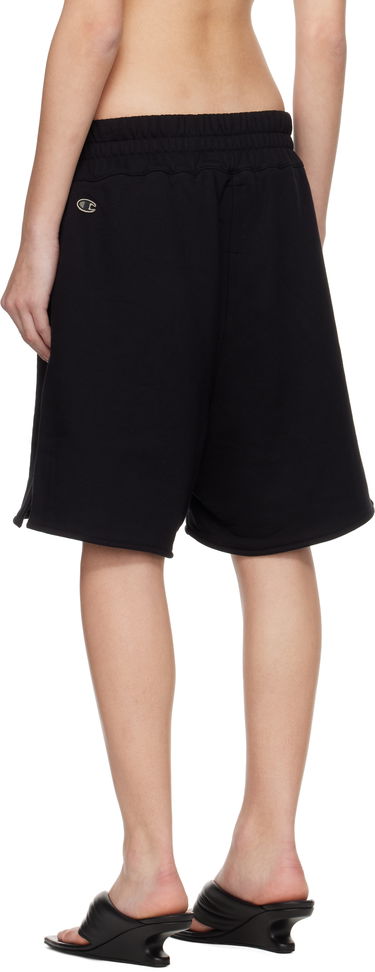 Kratke hlače Rick Owens Rick Owens Champion Edition French Terry Shorts Črna | CW01E1683 CHFE, 3