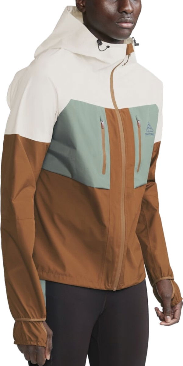 Vetrovka Craft PRO Trail Hydro Rjava | 1912445-685905
