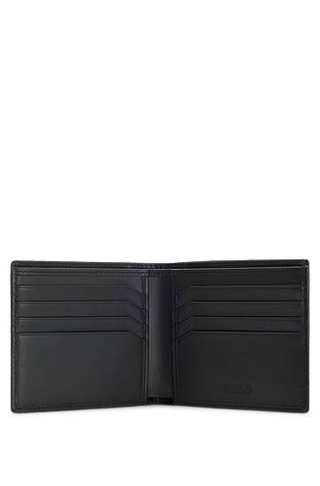Denarnica BOSS Smooth Leather Wallet and Coin Case Set Črna | 50546130, 1