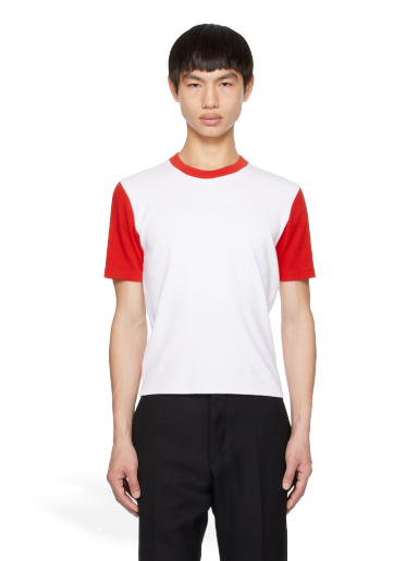 Majica AMI T-Shirt Bela | UTS005.JE0010