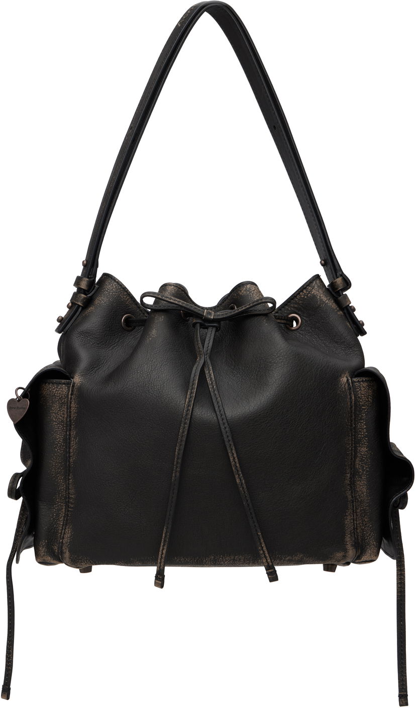 Torbica Acne Studios Acne Studios Multipocket Bucket Bag Črna | A10454-