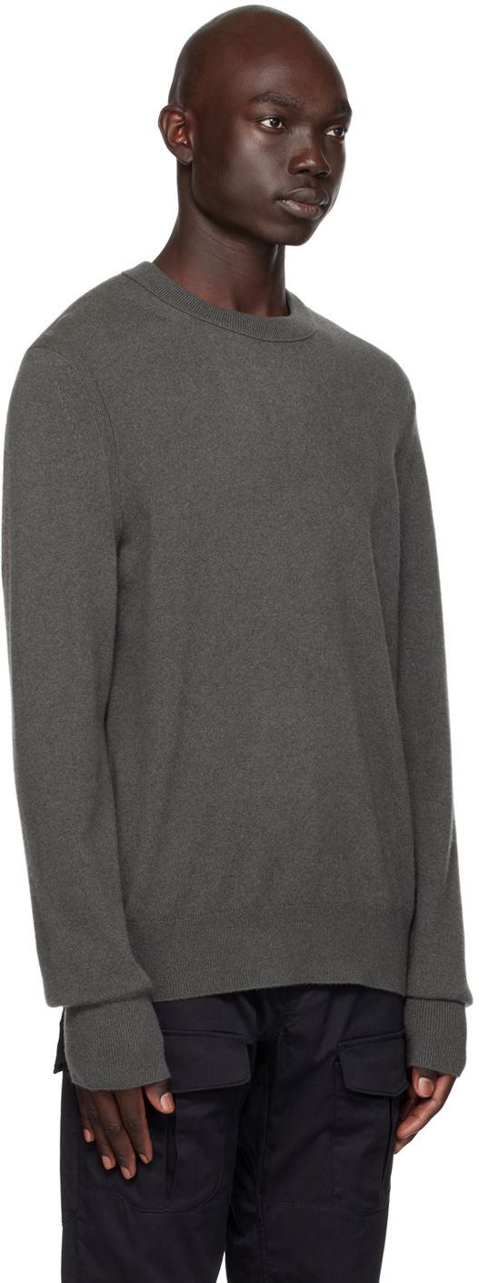 Pleteni pulover rag & bone Rag & Bone Men's Harding Crewneck Sweater Siva | MBS23F031LN31, 1