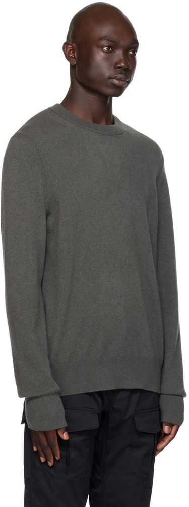Pleteni pulover rag & bone Rag & Bone Men's Harding Crewneck Sweater Siva | MBS23F031LN31, 1