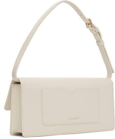 Torba za čez ramo Off-White Jitney 1.0 Shoulder Bag Bela | OWNN172C99LEA0010400, 2
