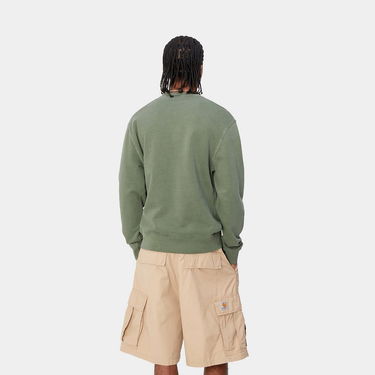 Pleteni pulover Carhartt WIP Duster Script Crewneck Zelena | I033065_1YF_GD, 3