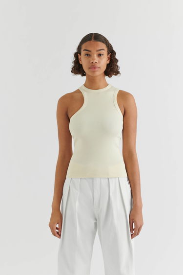 Majica brez rokavov AXEL ARIGATO Scoop Tank Top Bež | A0654005, 2
