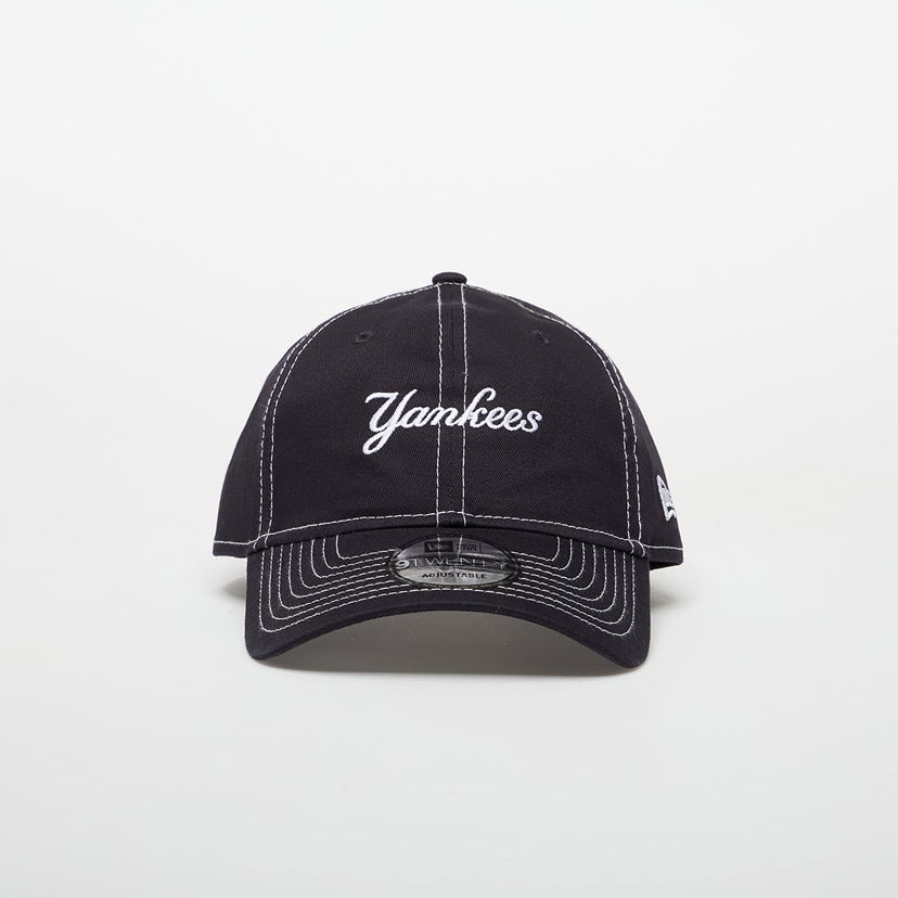 Kapa New Era New Era New York Yankees 9TWENTY MLB Contrast Stitch Adjustable Cap Mornarica | 60691246