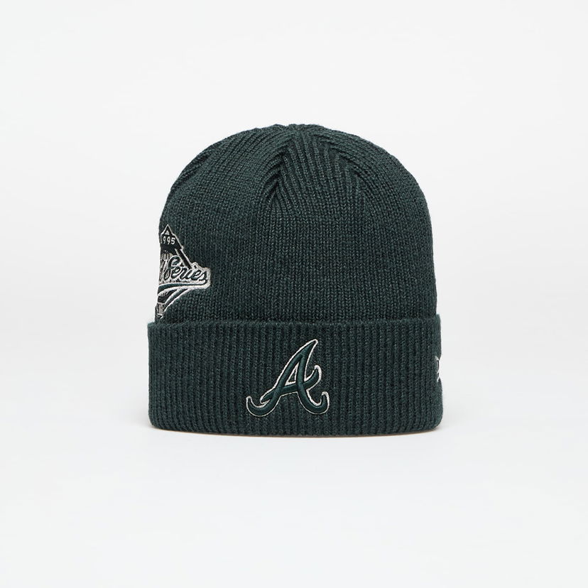 Beanie New Era Atlanta Braves Knit Beanie Green Zelena | 60580730