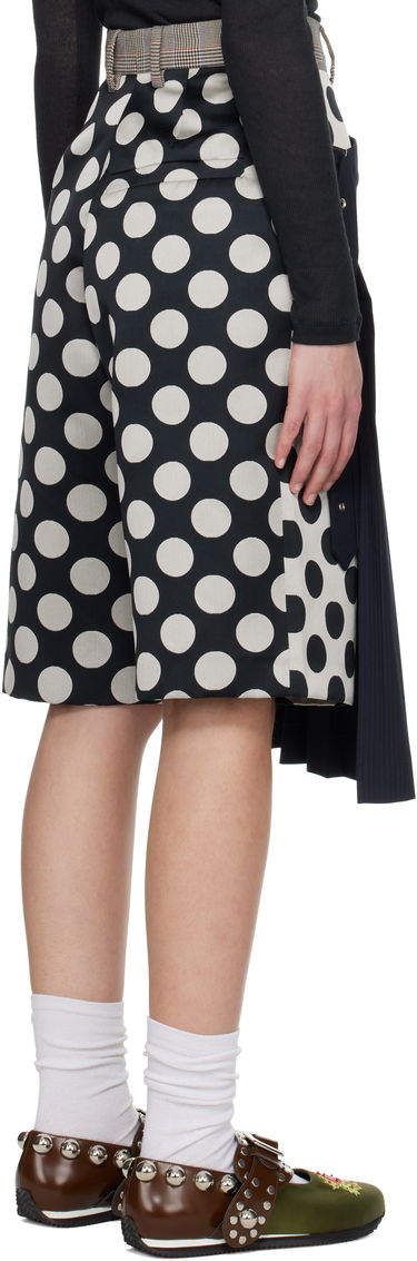 Krila Charles Jeffrey Loverboy Charles Jeffrey LOVERBOY Waisted Pleated Asymmetrical Skort Mornarica | 54040402, 2