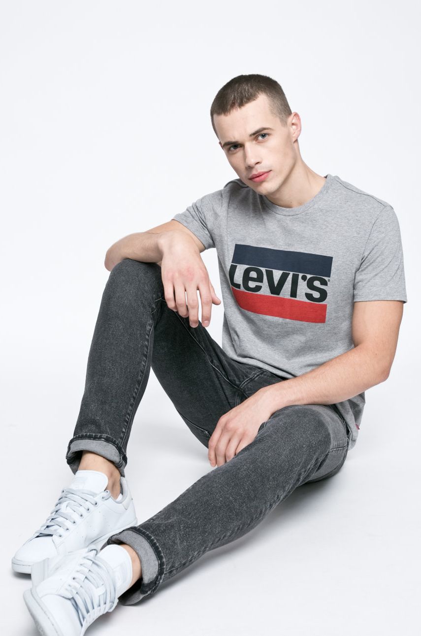 Majica Levi's Mainline Graphic Tee Siva | 39636.0002, 0