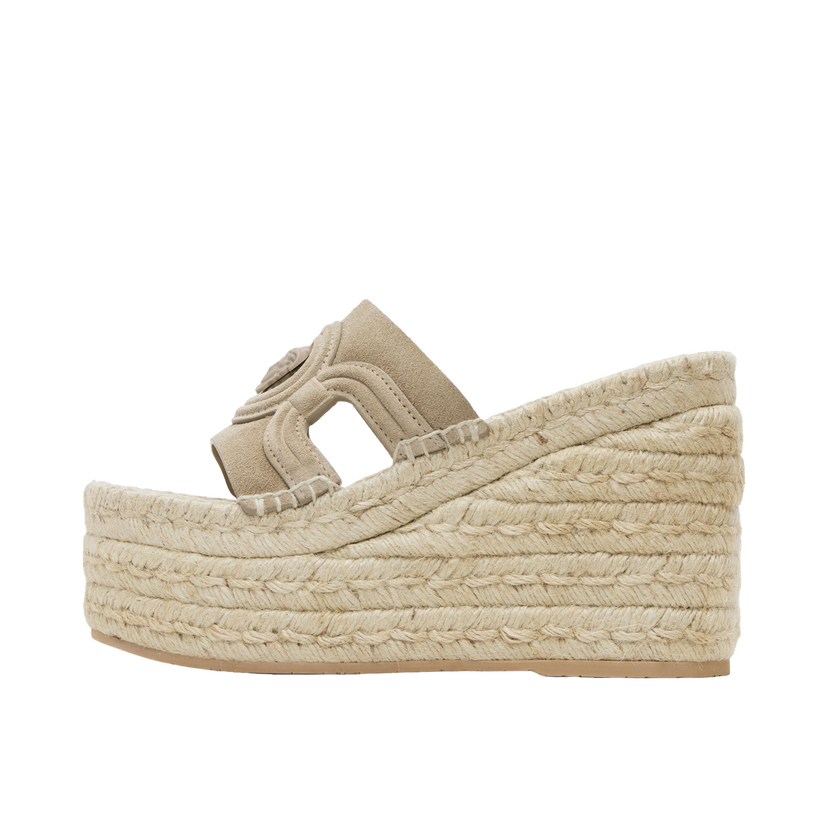 Superge in čevlji Versace Versace Medusa '95 Platform Espadrille Heeled Sandals Bež | 1017852_1A13293_1K880