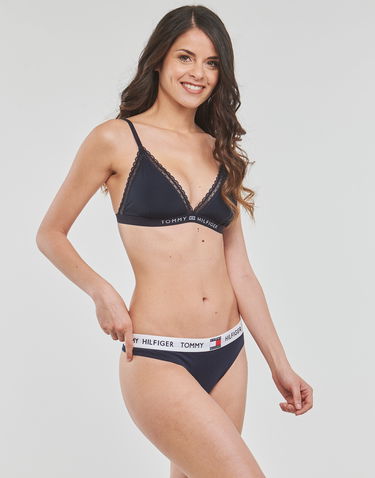 Modrček Tommy Hilfiger Triangle bras and Bralettes UNLINED TRIANGLE Črna | UW0UW04242-DW5-NOOS, 2
