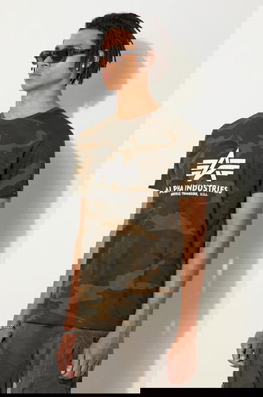 Majica Alpha Industries Basic T-Shirt Zelena | 100501C.239, 4