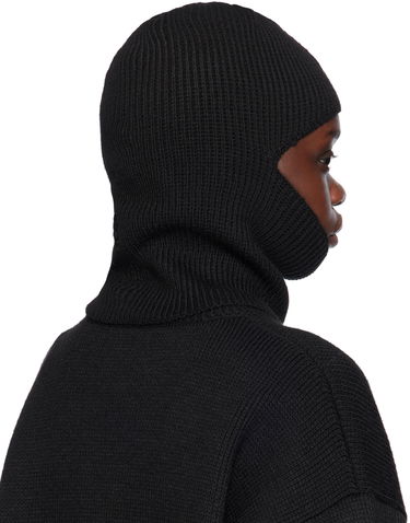 Beanie Alexander Wang Logo Compact Deboss Balaclava Črna | 4KC4239056, 2