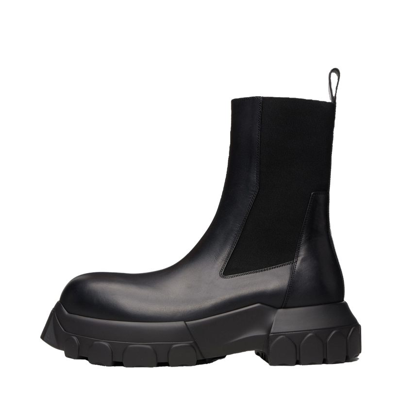 Superge in čevlji Rick Owens Rick Owens Concordians Beatle Bozo Tractor Chelsea Boots Črna | RU02E1881 LGE