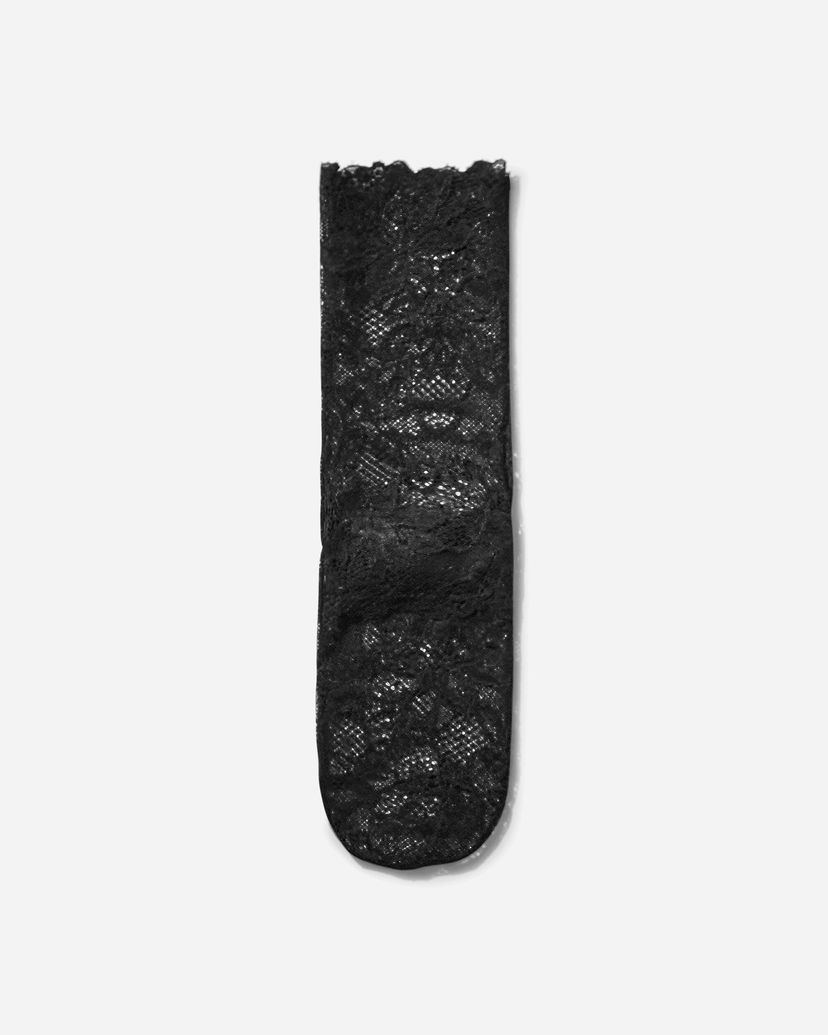 Nogavice UNDERCOVER Lace Ankle Socks Črna | UC1E1L04 BLACK
