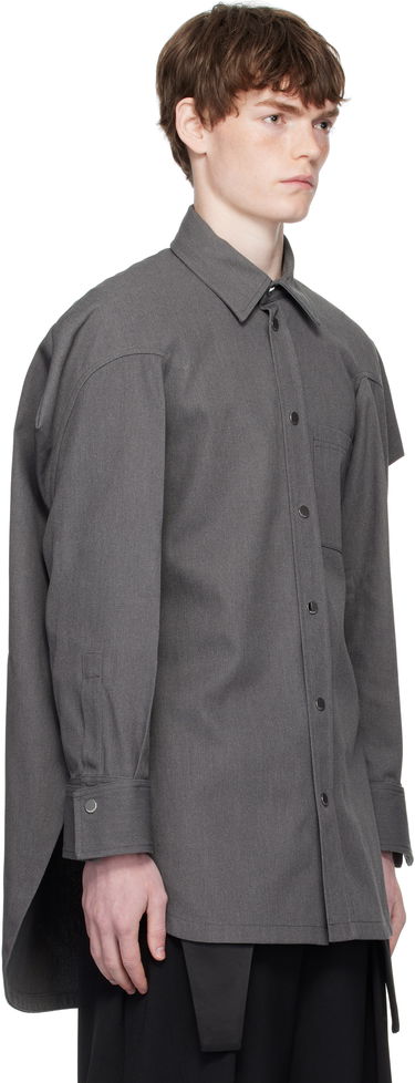 Srajce Jean Paul Gaultier Jean Paul Gaultier Canvas Shirt Siva | 25/03-U-ST024-W008-04, 1