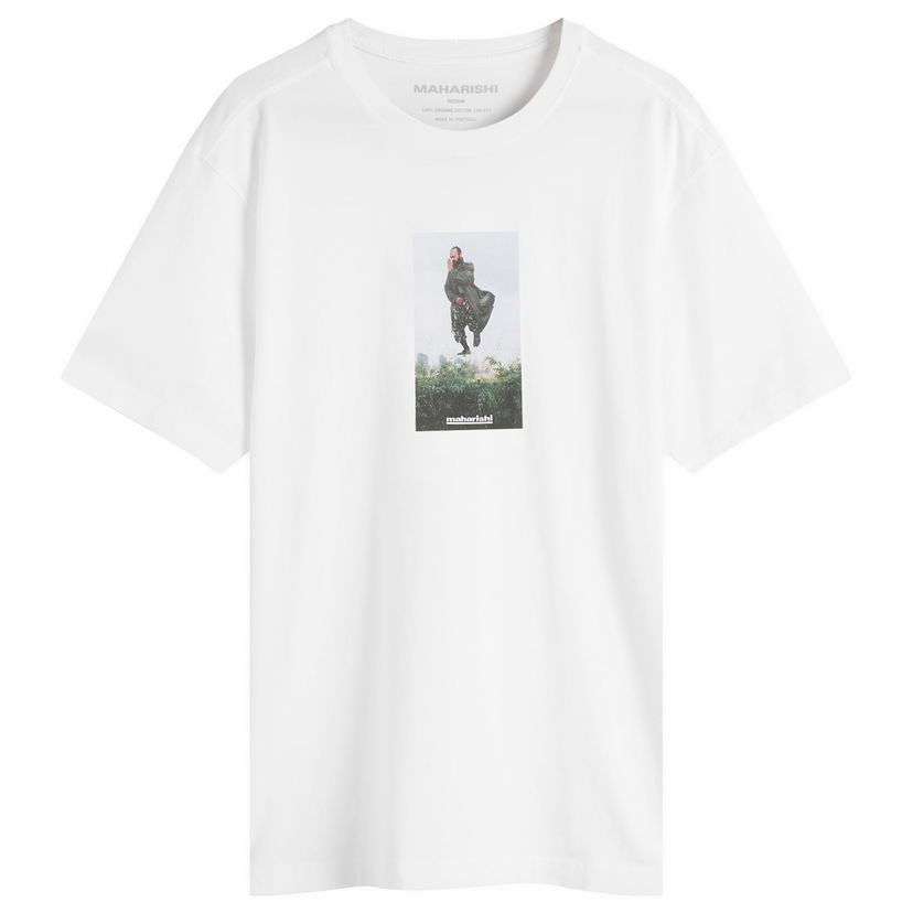 Majica Maharishi Mark Lebon Blechman Graphic Tee Bela | 1583-WHT