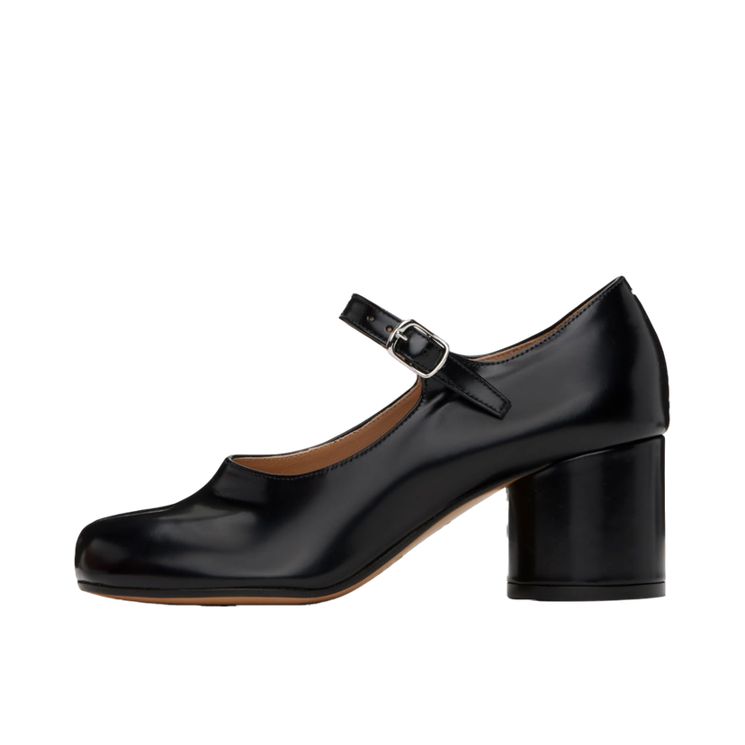 Superge in čevlji Maison Margiela Tabi Mary-Jane Heels "Black" Črna | S58WL0217 PS679