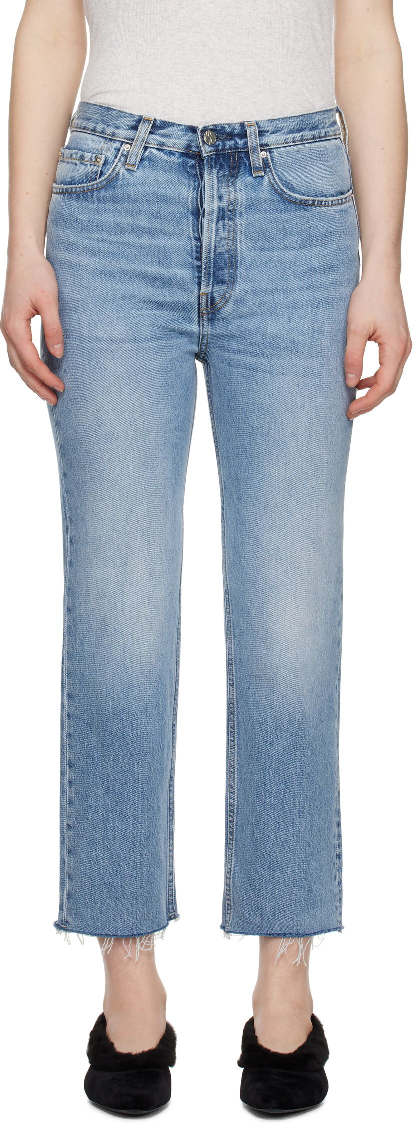 Kavbojke TOTEME TOTEME Classic Cut Jeans Modra | 222-235-741