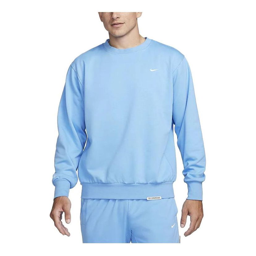 Pleteni pulover Nike Men's Standard Issue Crewneck Sweatshirt Modra | DQ5821-412