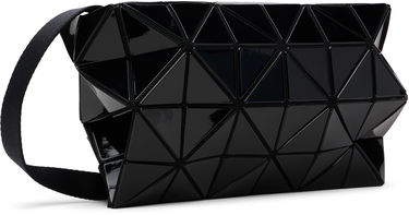 Torba za čez ramo BAO BAO ISSEY MIYAKE Glossy Triangular Panel Carton Shoulder Bag Črna | BB58AG422, 2