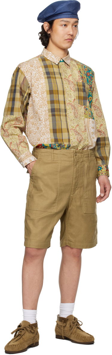 Kratke hlače Engineered Garments Engineered Garments Fatigue Shorts Rjava | 25S1E003, 3