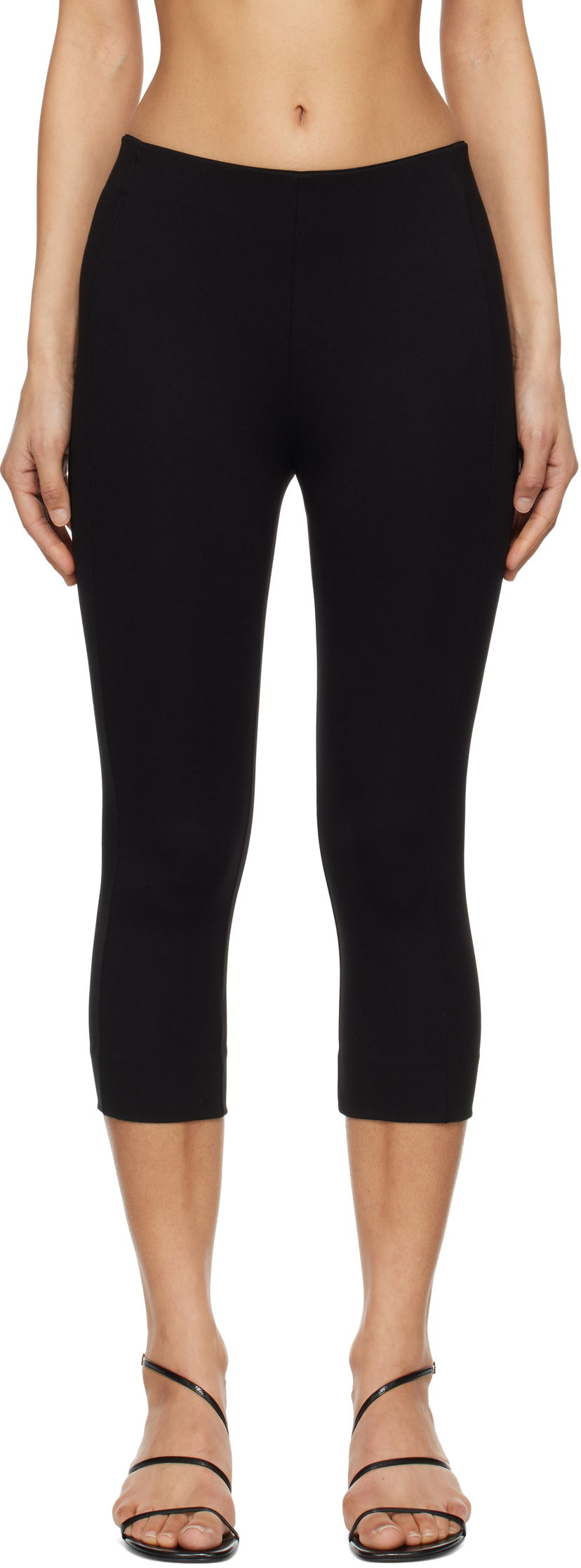 Pajkice rag & bone Rag & Bone Simone Ponte Capri Trousers Črna | WAC24PT037LC37