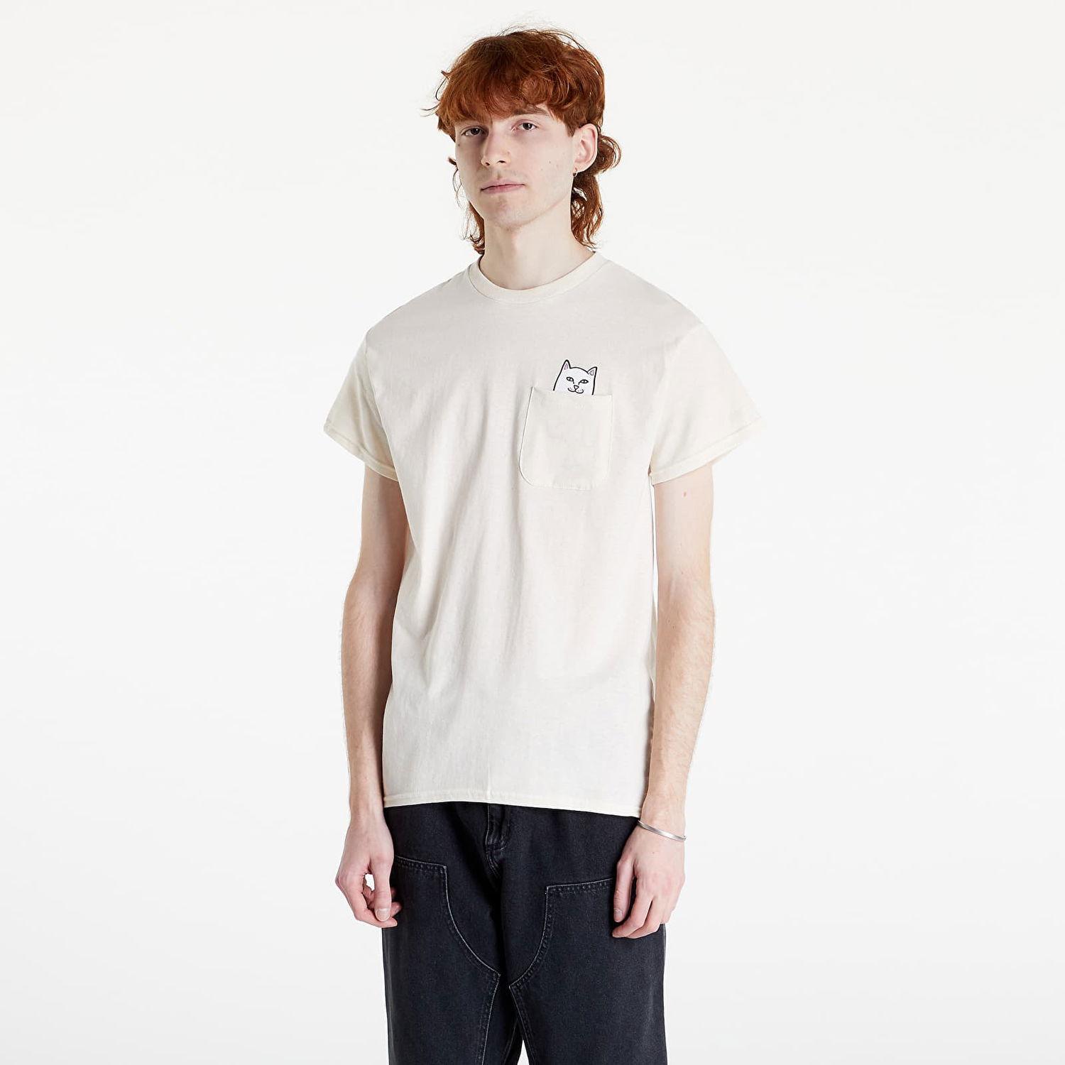 Majica RIPNDIP Lord Nermal Pocket Tee Bež | RND9088, 0