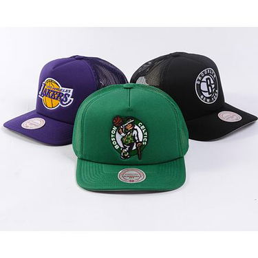 Kapa Mitchell & Ness Boston Celtics Evergreen Trucker Hat Zelena | HT8032-BCEGREN, 2