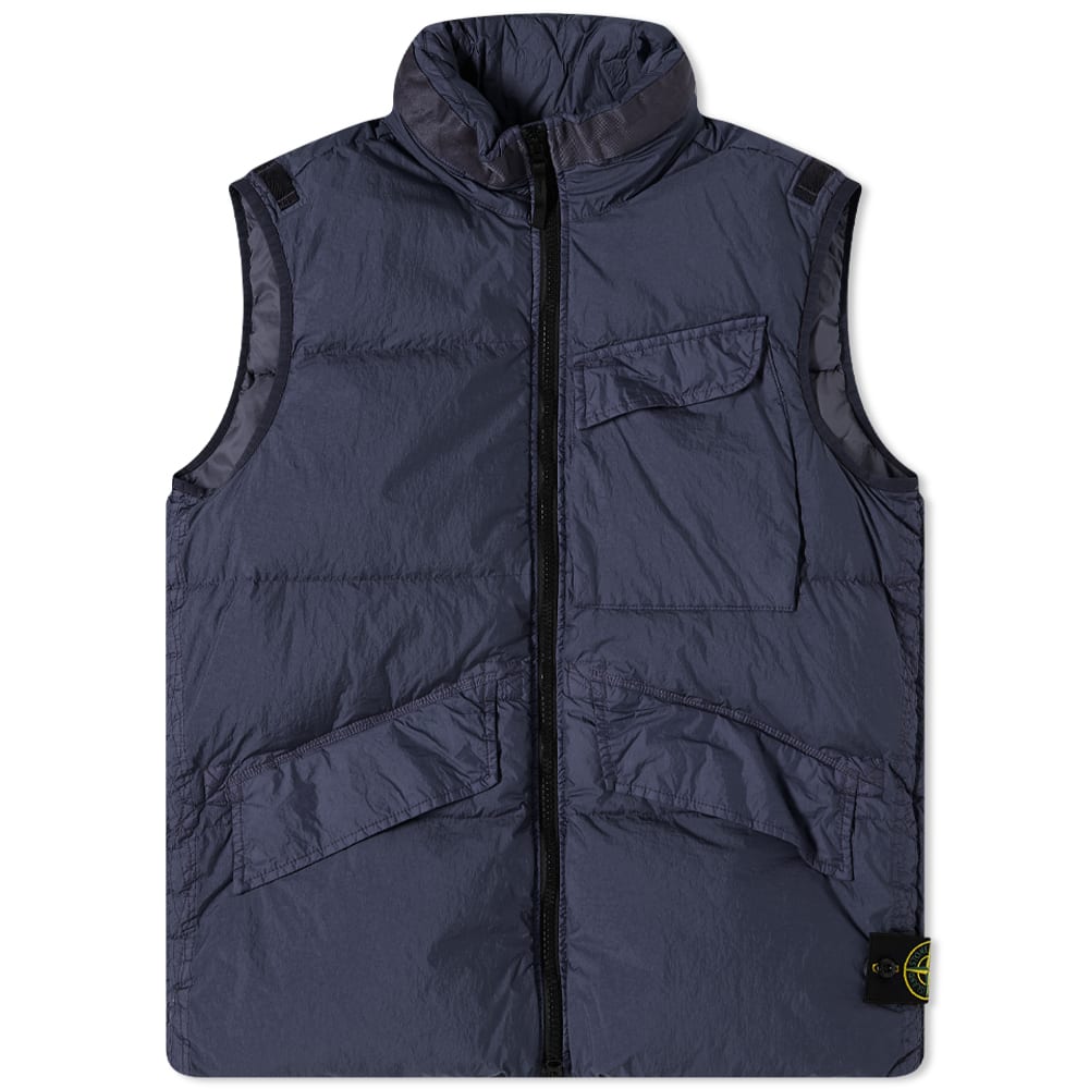 Telovnik Stone Island Crinkle Reps Down Vest Mornarica | 7715G0123-V0020, 0