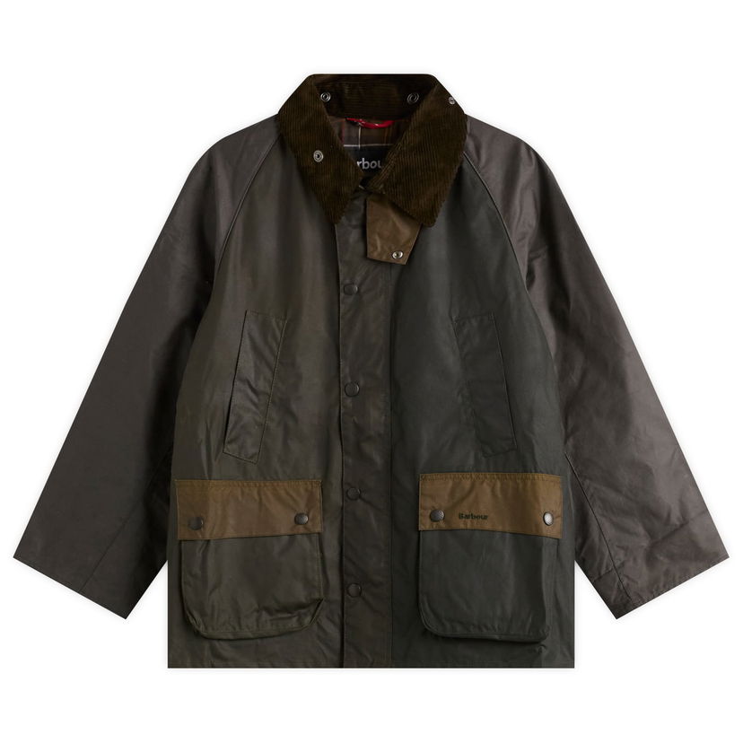 Jakna Barbour Patchwork OS Bedale Wax Jacket Zelena | MWX2500SG51
