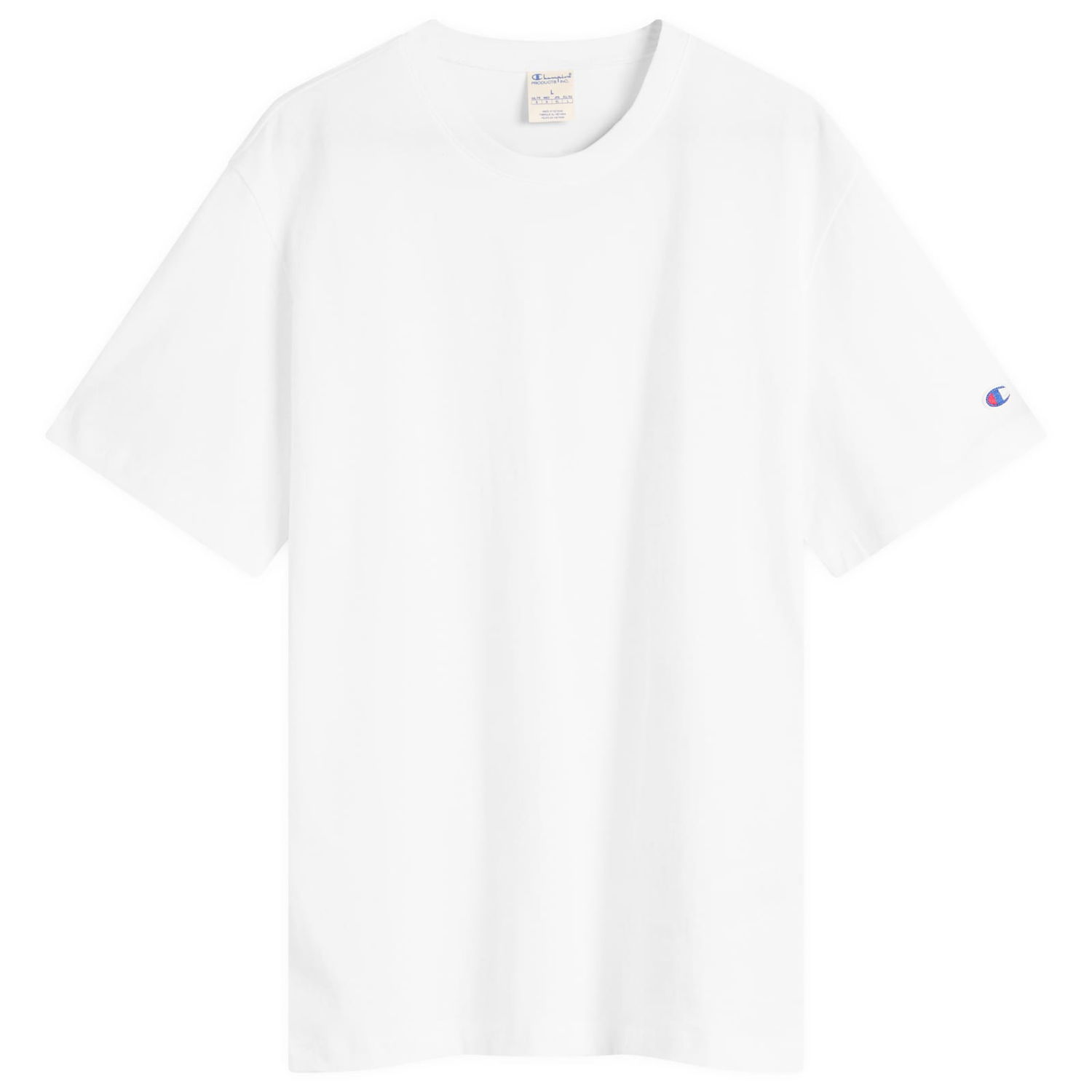 Majica Champion Reverse Weave Loose Fit T-Shirt, Size Large Bela | 220761-WW001, 0