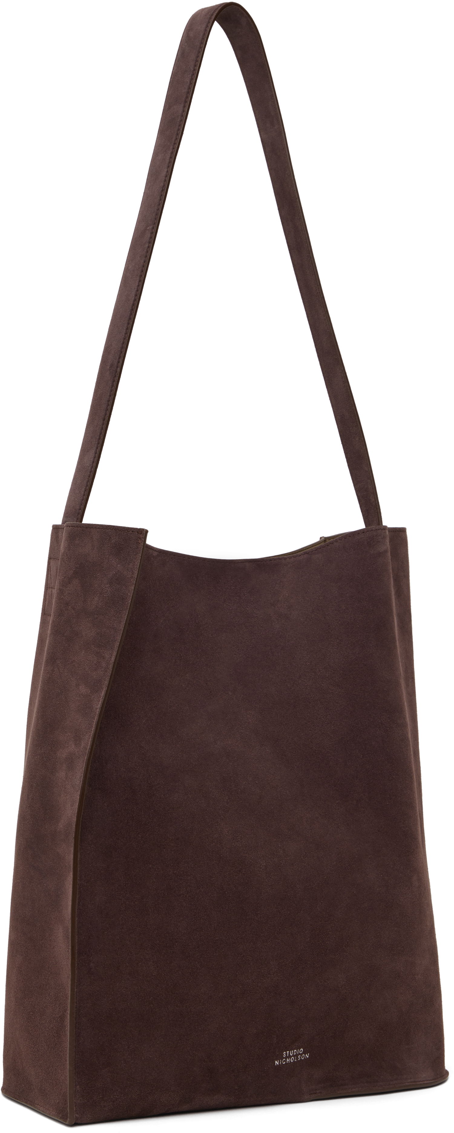 Tote bag Studio Nicholson Studio Nicholson Doublet Type 2 Suede Tote Bag Rjava | DOUBLET TYPE 2 SN - 755, 1