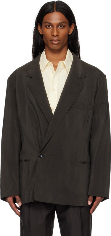 Jakna LEMAIRE Lemaire Soft Double-Breasted Blazer Črna | JA1076 LF1308, 0