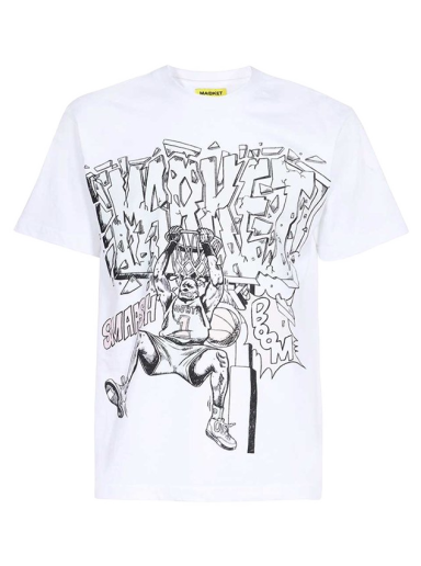 Majica MARKET Backboard Breaker UV Tee Bela | 399001073
