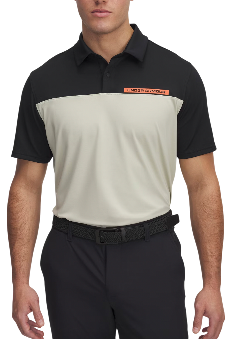 Polo majica Under Armour Under Armour T2G Color Block Polo Shirt Črna | 1383139-003