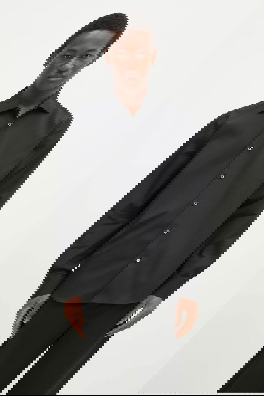 Srajce Paul Smith Paul Smith Slim Fit Shirt Črna | M1R.790Y.M00050, 0