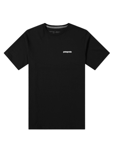 Majica Patagonia P-6 Logo Responsibili-Tee Črna | 38504-BLK