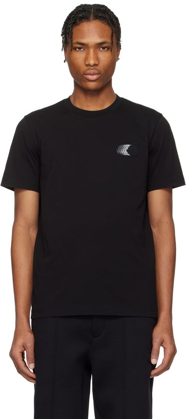 Majica Moncler Moncler Faded Logo Cotton T-Shirt Črna | K10918C0002889A17, 0